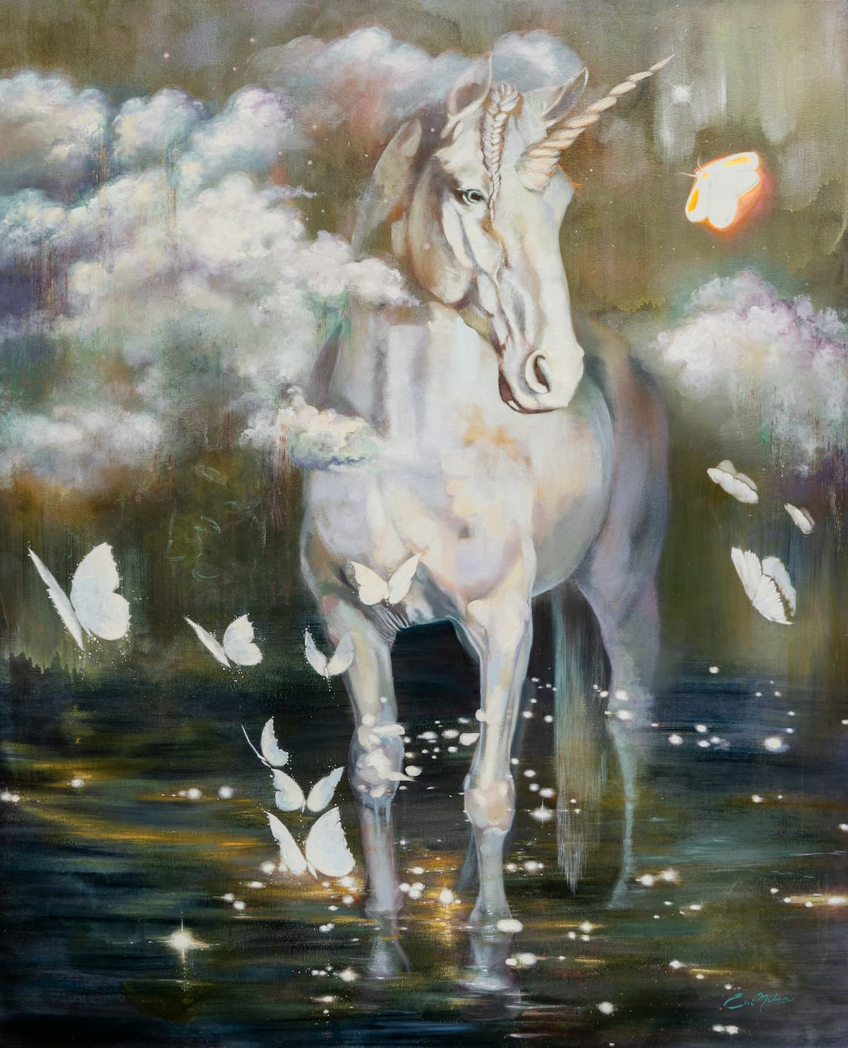 Mystics Original Oil Paintings By Elli Milan Elli Milan Art Mystics Original Oil Paintings By Elli Milan Elli Milan Art