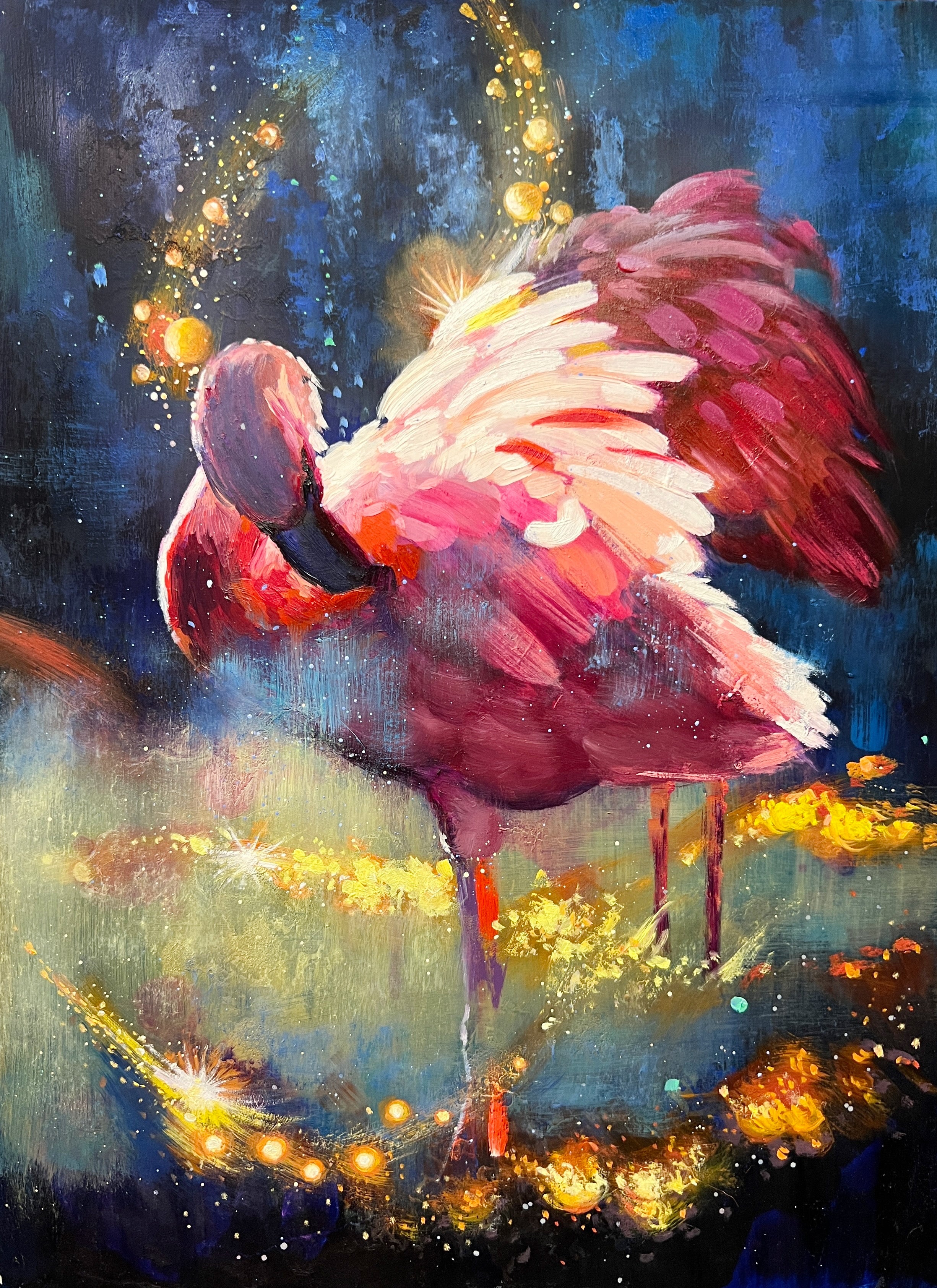 Transitional Breakthrough Oil Painting By Elli Milan Elli Milan Art transitional-breakthrough-oil-painting-by-elli-milan-elli-milan-art