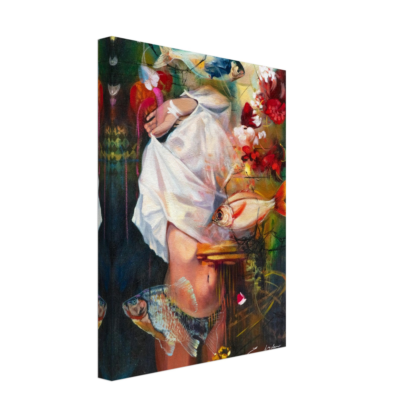 "Becoming Undone" - Canvas Print